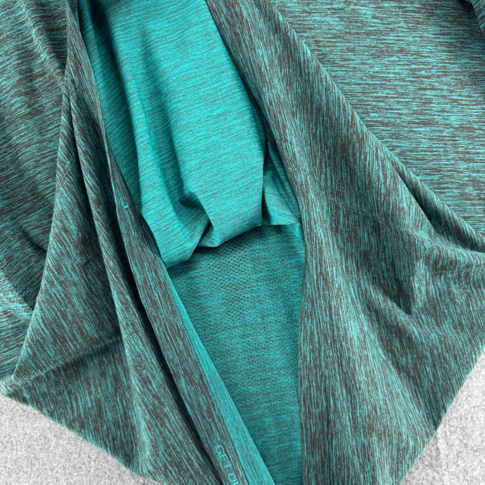 Lululemon Metal Vent Tech Shirt Mens XL Teal Black Space Dye Short Sleeve - Picture 7 of 7